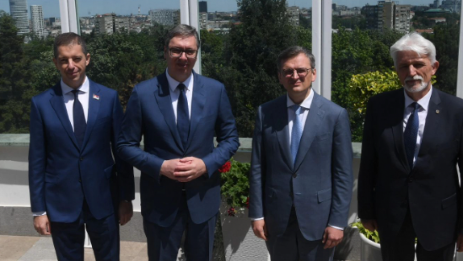 VUČIĆ SE SASTAO S UKRAJINSKIM MINISTROM "Ukazao sam mu na sve probleme s kojima se Srbija suočava"