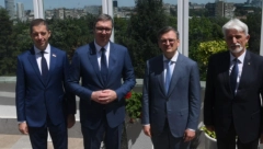 VUČIĆ SE SASTAO S UKRAJINSKIM MINISTROM "Ukazao sam mu na sve probleme s kojima se Srbija suočava"
