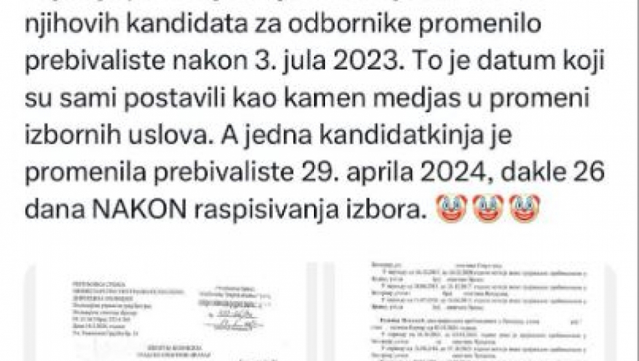 OBJASNIO! Opoziciju ne interesuje narod, samo fotelje: Promenila je prebivalište 29. aprila