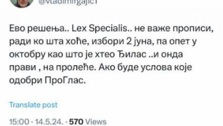GAJIĆ RAZVALIO OPOZICIJU Skupština im usvojila sve što su tražili, više ne znaju šta bi sami od sebe