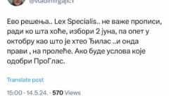 GAJIĆ RAZVALIO OPOZICIJU Skupština im usvojila sve što su tražili, više ne znaju šta bi sami od sebe