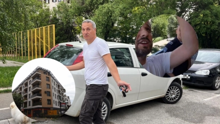GAGI OČAJAN ZBOG LUNE I MARKA! Đogani izašao ispred zgrade, evo i ko mu je pravio društvo: Išli smo u policiju...