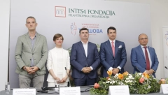 Donacijom opreme Univerzitetskoj dečjoj klinici Tiršova započela sa radom Intesa fondacija