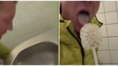 NEMAČKI POLITIČAR LIŽE WC ŠOLJU... Kamera snimila scenu od koje će vam se želudac prevrnuti (VIDEO)