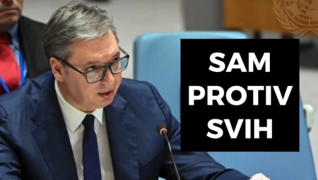 SAM PROTIV SVIH! U najtežem trenutku za Srbiju, na jednoj strani su Zapad, Savo Rokfeler, Zeleno-levi, Nestorović… a na drugoj - VUČIĆ!
