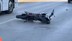 NESREĆA U BORČI Oboren motociklista, prevezen u Urgentni