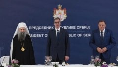 VUČIĆ UGOSTIO PATRIJARHA, ARHIJEREJE I DODIKA Zahvalio sam što se bave ključnim pitanjem za opstanak srpskog naroda (FOTO/VIDEO)