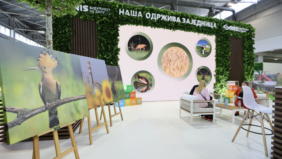 KOMPANIJA NIS I OVE GODINE NA MEĐUNARODNOM SAJMU POLJOPRIVREDE U NOVOM SADU Zelena agenda i održivi razvoj u fokusu