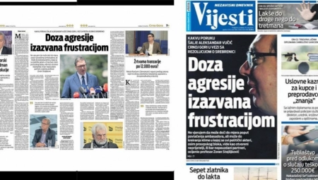 TAJKUNSKE VIJESTI RUKU PODRUKU S OPOZICIJOM! Po svaku cenu opravdaju crnogorsko glasanje za rezoluciju o genocidu