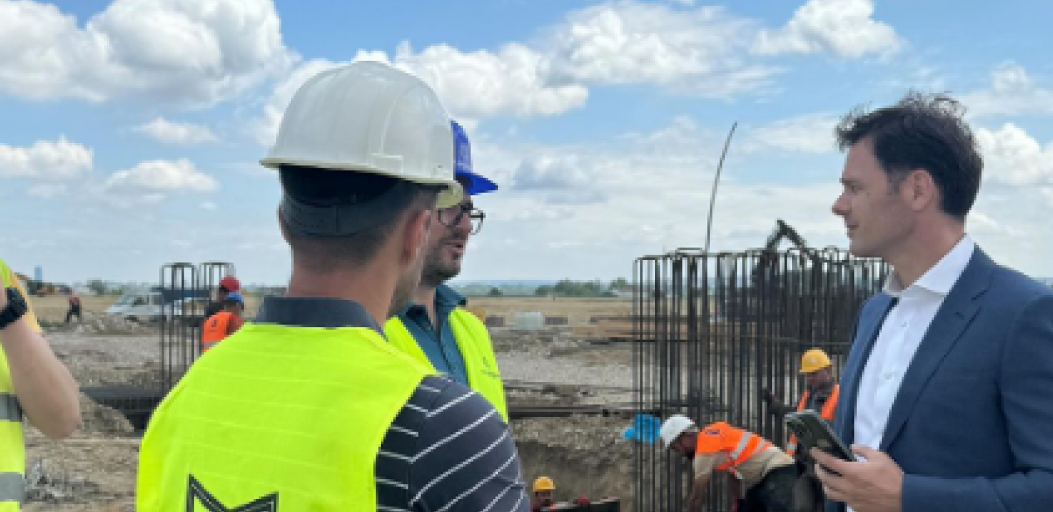 ZAVRŠENI SVI ŠIPOVI ZA EXPO KOMPLEKS Ministar Mali u nenajavljenoj poseti gradilištu u Surčinu (VIDEO)