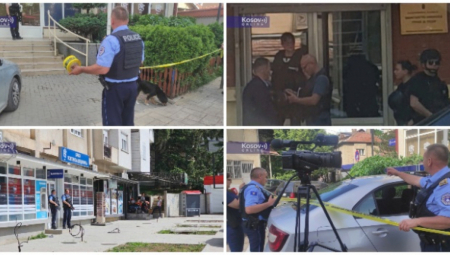 NASTAVLJA SE TEROR KURTIJEVE POLICIJE Naoružani do zuba upali u ekspoziture Poštanske štedionice