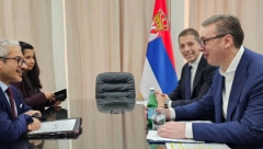 "UKAZAO SAM NA OPASAN PRESEDAN I SKRIVENE AGENDE" Vučić se sastao sa stalnim predstavnikom UAE pri UN