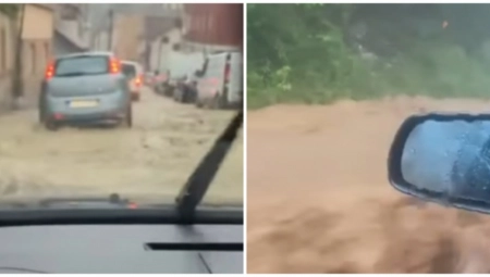 IZ POPLAVE SPASENE DVE ŽENE I DETE (2) U Užicu je bilo dramatično, vatrogasci su ODJURILI tamo