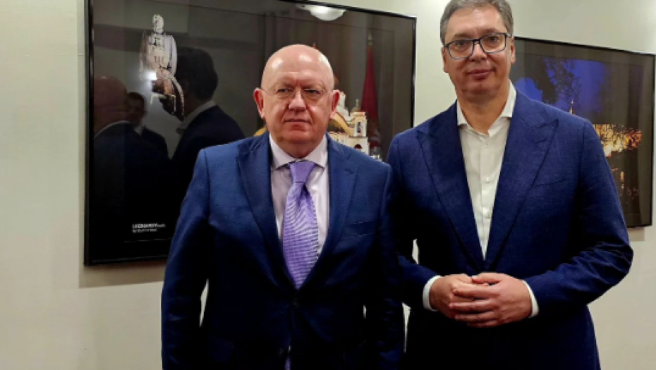 ZAMOLIO SAM PRIJATELJSKU RUSIJU DA... Vučić se sastao sa Nebenzjom, pričali o OVOJ važnoj temi