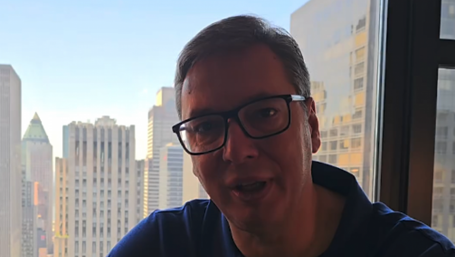 SUTRA NIJE VIDOVDAN, ALI KAO DA JESTE! Vučić se upravo obratio iz Njujorka: Samo brinem za jednu stvar (VIDEO)