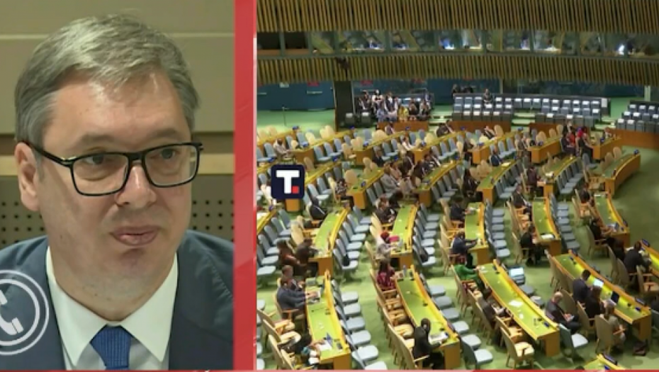 NIKADA SE SRBI NISU TAKO UJEDINILI KAO DANAS Vučić iz Njujorka: Verujem da će naš narod biti ponosan!