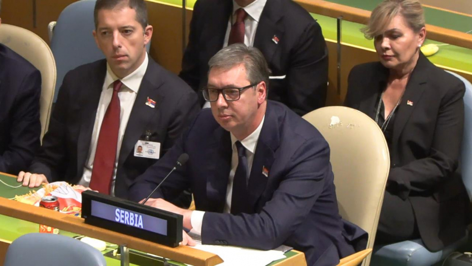 "MI PRIPADAMO PONOSNOJ NACIJI" Vučić poslao snažnu poruku iz Njujorka (VIDEO)