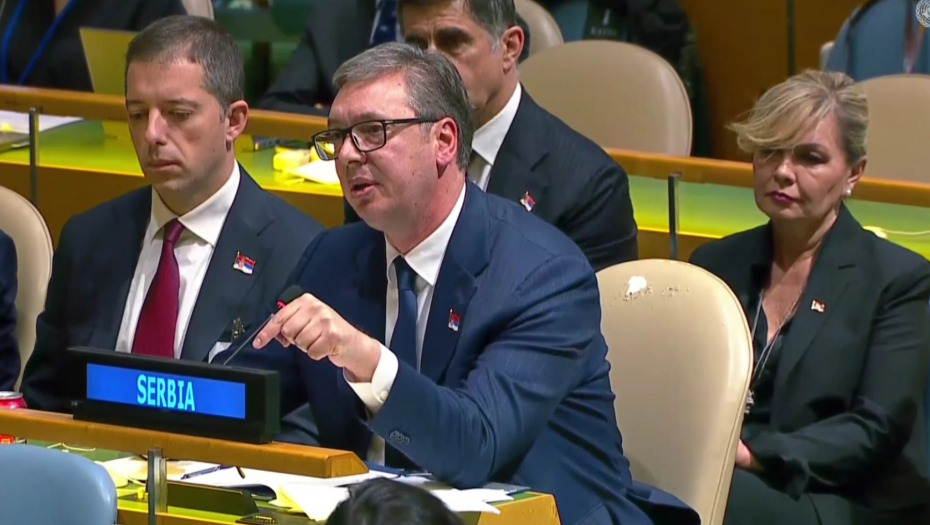 ISTORIJSKI GOVOR ALEKSANDRA VUČIĆA U UN Ove reči je čuo ceo svet