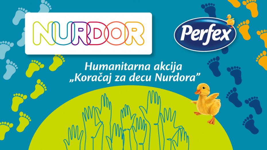 PERFEX, PARTNERI, TRGOVCI ŠIROM SRBIJE I NURDOR ORGANIZUJU "KORAČAJ ZA DECU NURDORA" NA FRUŠKOJ GORI
