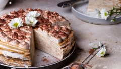 TIRAMISU TORTA SA PALAČINKAMA Posna poslastica skupog ukusa i dekorativnog izgleda