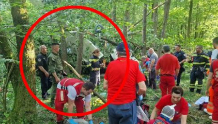 PRVE SLIKE SRUŠENOG AVIONA Katastrofalna nesreća u Hrvatskoj, slučaj proglašen VOJNOM TAJNOM (FOTO)