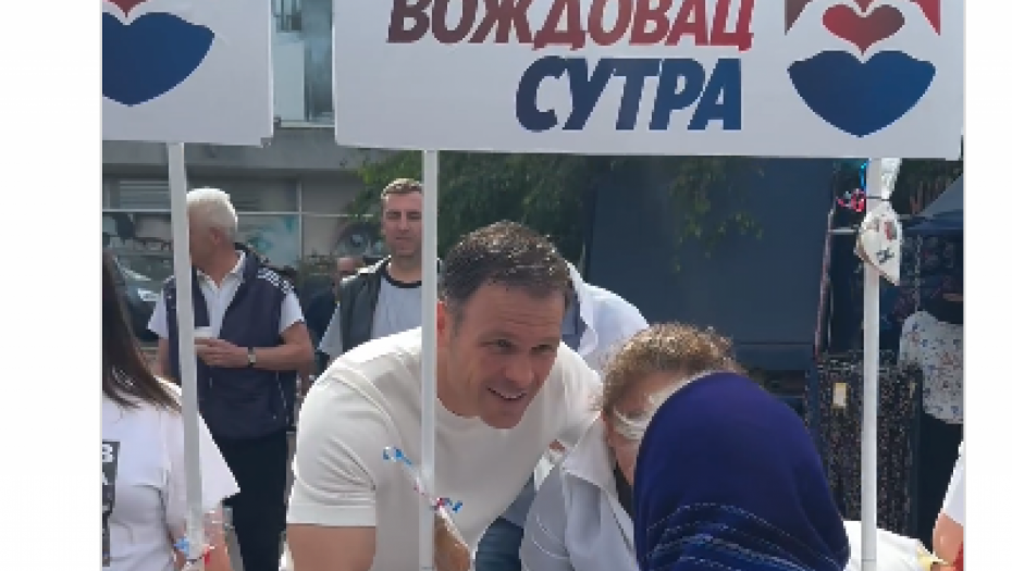 SINIŠA MALI SA GRAĐANIMA VOŽDOVCA: Naš cilj je da svaki dan bude korak ka boljoj budućnosti za sve građane! (VIDEO)