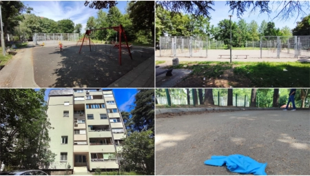 OVDE SE DESIO HOROR NA VOŽDOVCU Prvi snimci sa mesta napada u naselju Braće Jerković (FOTO/VIDEO)