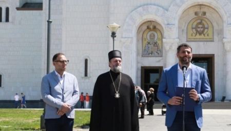 PLATO ISPRED HRAMA SVETOG SAVE BIĆE JEDAN OD NAJLEPŠIH NA SVETU! Šapić obišao radove na uređenju ambijenta pored najveće svetinje