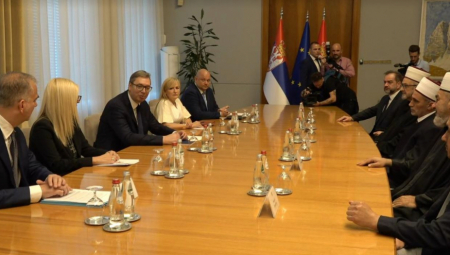 Predsednik Vučić se sastao sa Islamskom zajednicom Srbije