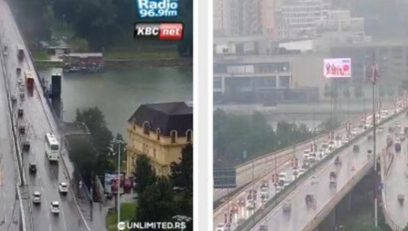 PLJUŠTI KIŠA U BEOGRADU, A SAOBRAĆAJ MILI! Ove deonice definitivno za IZBEGAVANJE! (FOTO)