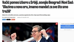 UZALUD ČEKALI VUČIĆEV PORAZ Dan žalosti u Prištini i Zagrebu