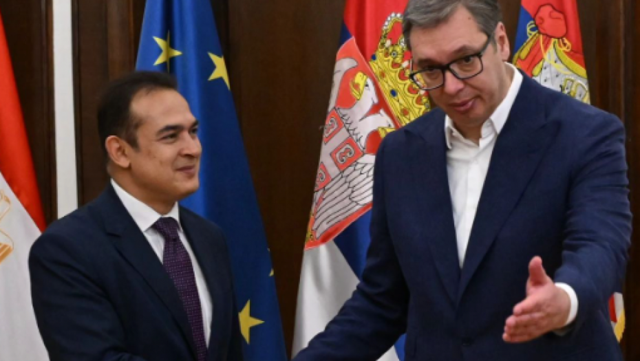VUČIĆ SE SASTAO SA AMBASADOROM EGIPTA Razgovarali smo o najvažnijim bilateralnim pitanjima