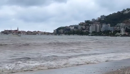 MORE IZBACILO OGROMNU ŽIVOTINJU NA POVRŠINU Tužan prizor na plaži u Budvi (VIDEO)