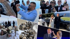 GAZDA MEČKA KUMOVAO NA SICILIJANSKOJ SVADBI OD MILION EVRA! Kum se baš OTVORIO! (VIDEO)