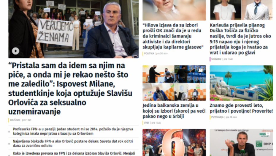 HEJTOVANJE IM IDE SJAJNO, A OD PATRIOTIZMA NI P NEMAJU! Sramota na opozicionom portalu, ne mare za sabor