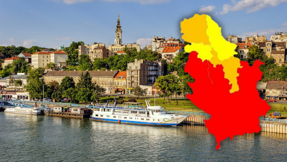 JEZIVA MAPA RHMZ-A Nivo opasnosti je najviši - EKSTREMAN! Hitno se oglasio i MUP!
