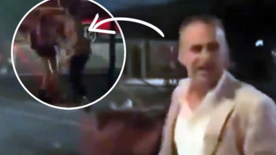 MILIONER NOKAUTIRAO ŽENU NASRED ULICE Direktan udarac u glavu, nije mogla da ustane! (VIDEO)