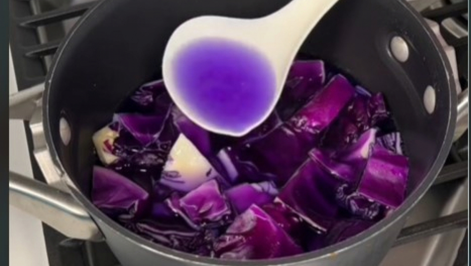 MAMA TVRDI DA JE OVAKO SAZNALA POL BEBE Pomešala crveni kupus i još nešto - ljudi se pitaju da li je istina! (VIDEO)