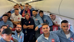 BORITE SE I POBEDITE SVE Predsednik Vučić ispratio "Orlove" za Nemačku i poželeo im sreću uz jaku poruku