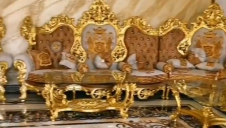 BOLE OČI KOLIKO SIJA Snimak ZLATNE KUĆE postao hit na mrežama, svaki detalj je u ovoj boji (VIDEO)