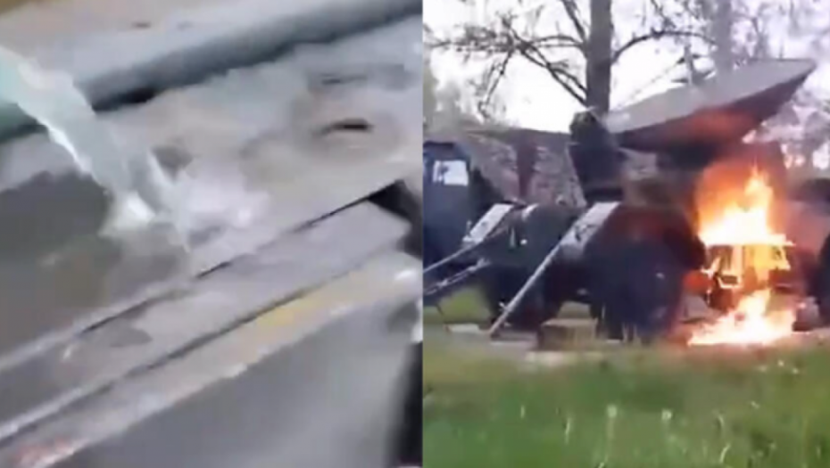 IZDAJNICI SPALILI KLJUČNU VOJNU TEHNIKU! Objavljen neverovatan snimak (VIDEO)