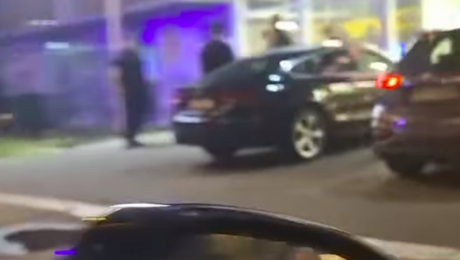 PRVI SNIMAK PUCNJAVE U BEOGRADU Muškarac ranjen je u ruku (VIDEO)