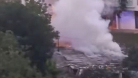 POŽAR U NOVOM SADU Dim kulja na sve strane (VIDEO)