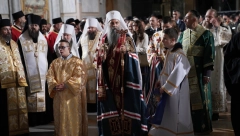 SPASOVDANSKA LITIJA OKONČANA NA SLAVU BOGA Obratio se patrijarh Porfirije na dan spasenja, slave i radosti i praznik našeg večnog spasenja  (FOTO/VIDEO)