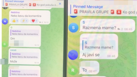 OTKRIVENE BOLESNE TELEGRAM GRUPE U SRBIJI Muškarci šalju intimne slike svoje dece, sestara i majki, uzimaju 50 evra na njima