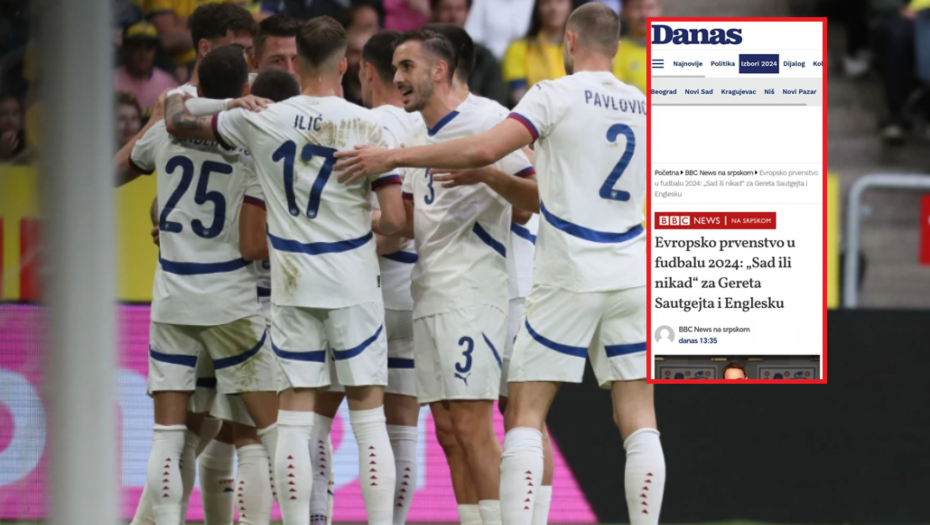 OPOZICIONI "DANAS" OTVORENO NAVIJA PROTIV SRBIJE NA EVROPSKOM PRVENSTVU U FUDBALU Bruka, to stalno rade