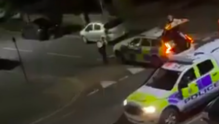 GRAĐANI NAPALI POLICIJU ZBOG KRAVE? Haos u Londonu (VIDEO)