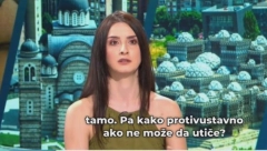 NEVIĐENA BAHATOST Organizatorka “Mirdite” đuska u studiju i poručje - Kosovo je država! (VIDEO)