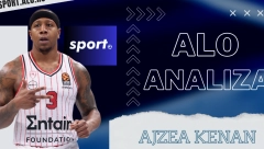 ALOanaliza: Teror za protivničke koševe - evo kakav je igrač Ajzea Kenan i šta donosi Zvezdi