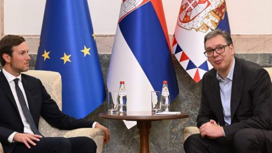 UPRAVO SE OGLASIO VUČIĆ Džared Kušner mu predstavio projekat za velelepno zdanje u Beogradu (FOTO)